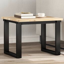 Berkfield Home Table Top Square 50x50x2 cm Solid Wood Acacia in Brown - Size: 50 x 50 x 2 cm