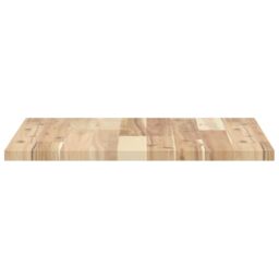 Berkfield Home Table Top Square 50x50x2 cm Solid Wood Acacia in Brown - Size: 50 x 50 x 2 cm - thumbnail 6