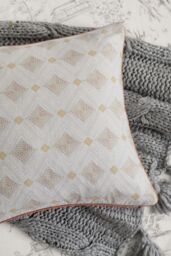 Helena Springfield 'Emeline/ Kalina' Cushion in Grey - Size: 40 cm x 40 cm - thumbnail 2
