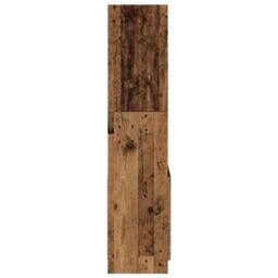 Berkfield Home Highboard Old Wood 63x33x140 cm Engineered Wood in Brown - Size: 63 x 33 x 140 cm - thumbnail 6