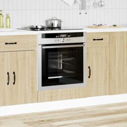 Berkfield Home Oven Cabinet Kalmar Sonoma Oak Engineered Wood in Brown - thumbnail 3