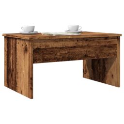 Berkfield Home Coffee Table Old Wood 80x50.5x41.5 cm Engineered Wood in Brown - thumbnail 1
