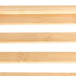 Wyld and Coco Bamboo Bliss 3-Tier Bathroom Trolley Light Brown Bamboo - thumbnail 6