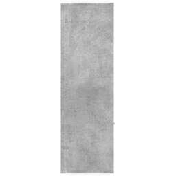 Berkfield Home Book Cabinet Concrete Grey 98x30x98 cm Engineered Wood - Size: 98 x 30 x 98 cm - thumbnail 8