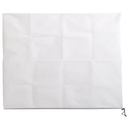 Berkfield Home Plant Fleece Cover with Zip 70 g/m¬≤ 3.14x2.5 m in White - thumbnail 2