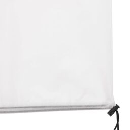 Berkfield Home Plant Fleece Cover with Zip 70 g/m¬≤ 3.14x2.5 m in White - thumbnail 5