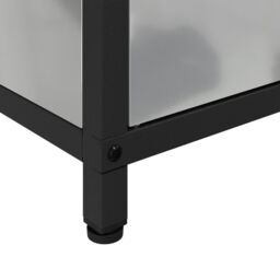 Berkfield Home Kitchen Storage Cabinet with Shelf with Storage with Door Silver Galvanised steel - thumbnail 9
