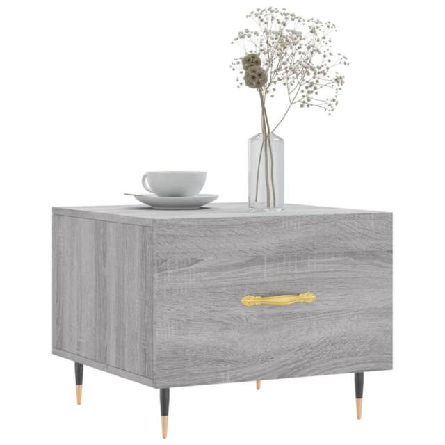 Berkfield Home Decorative Coffee Tables 2 pcs Grey Sonoma 50x50x40 cm Engineered Wood - Size: 50 x 50 x 40 cm - image 1