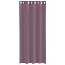 Berkfield Home Voile Curtains with Grommets 2 pcs Purple 140x245 cm - thumbnail 4