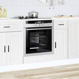 Berkfield Home Oven Cabinet Porto White Engineered Wood - thumbnail 1