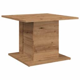 Berkfield Home Durable Coffee Table Artisan Oak 55.5x55.5x40 cm Engineered Wood in Brown - thumbnail 6