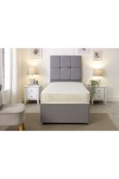 eXtreme Comfort Ltd Damask Essentials Gold Comfort Flattop Mattress - Size: Single - thumbnail 3