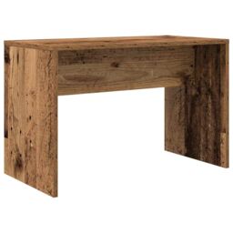 Berkfield Home Dressing Table Set Old Wood Engineered Wood in Brown - thumbnail 6