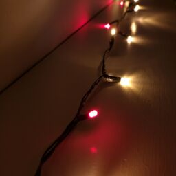 Samuel Alexander 720 LED 57.5m Premier SupaBrights Indoor Outdoor Christmas Multi Function Mains Operated String Lights w/ Timer in Red & Vintage Gold - thumbnail 5
