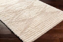 Livabliss Urban Shag-Modern Grey White Beige Cream Soft Plush Pile Living Bedroom Rug in Light Beige - Size: 200 cm x 290 cm - thumbnail 6