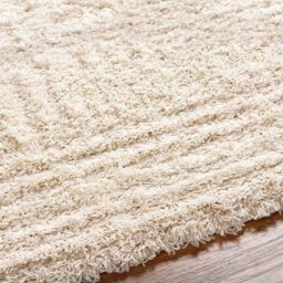 Livabliss Urban Shag-Modern Grey White Beige Cream Soft Plush Pile Living Bedroom Rug in Light Beige - Size: 200 cm x 290 cm - thumbnail 3