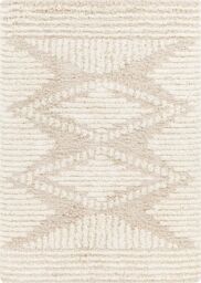 Livabliss Urban Shag-Modern Grey White Beige Cream Soft Plush Pile Living Bedroom Rug in Light Beige - Size: 200 cm x 290 cm - thumbnail 2