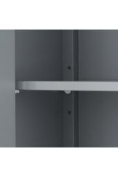 Teamson Home Mercer 46 x 53cm Removable Mirrored Wall Cabinet, Grey - Size: 45 cm width x 75 cm drop - thumbnail 6