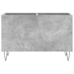 Berkfield Home Record Cabinet Concrete Grey 74.5x38x48 cm Engineered Wood - thumbnail 4