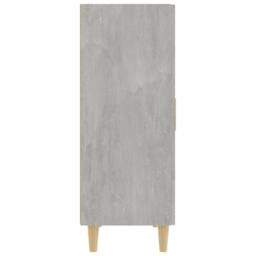 Berkfield Home Sideboard Concrete Grey 70x34x90 cm Engineered Wood - Size: 70 x 34 x 90 cm - thumbnail 4