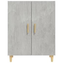 Berkfield Home Sideboard Concrete Grey 70x34x90 cm Engineered Wood - Size: 70 x 34 x 90 cm - thumbnail 3