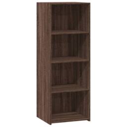 Berkfield Home Highboard Brown Oak 45x41x124 cm Engineered Wood - Size: 45 x 41 x 124 cm - thumbnail 3