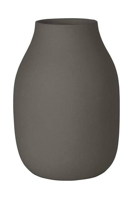 Blomus Colora Ceramic Vase Small - Steel Gray in Grey - image 1