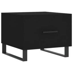 Berkfield Home Coffee Tables 2 pcs Black 50x50x40 cm Engineered Wood - Size: 50 x 50 x 40 cm - thumbnail 5