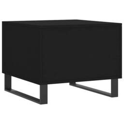 Berkfield Home Coffee Tables 2 pcs Black 50x50x40 cm Engineered Wood - Size: 50 x 50 x 40 cm - thumbnail 9