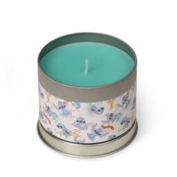 Disney Stitch Scented Tin Candle - Coral Flower & Pineapple in Aqua - Size: Medium - thumbnail 2