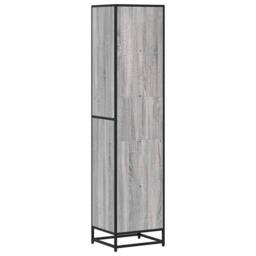 Berkfield Home Book Cabinet Grey Sonoma 40x35x170.5 cm Engineered Wood - thumbnail 6