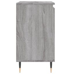Berkfield Home Bathroom Cabinet Grey Sonoma 58x33x60 cm Engineered Wood - Size: 58 x 33 x 60 cm - thumbnail 6