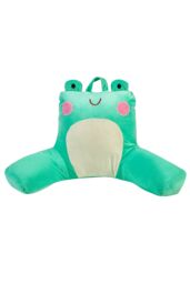 Catherine Lansfield 'Fran the Frog' Cuddle Cushion Back Rest in Green - thumbnail 4