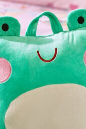 Catherine Lansfield 'Fran the Frog' Cuddle Cushion Back Rest in Green - thumbnail 3