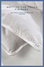 Snuggledown Hotel Goose Feather & Down 13.5 Tog (9+4.5 Tog) All Seasons Duvet in White - Size: Super King - thumbnail 5