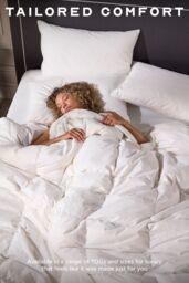 Snuggledown Hotel Goose Feather & Down 13.5 Tog (9+4.5 Tog) All Seasons Duvet in White - Size: Super King - thumbnail 7