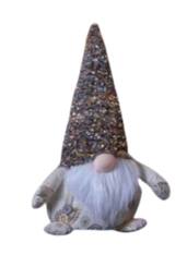 Marco Paul 30cm Christmas Champagne Gonk Decoration in Rose Gold - thumbnail 2