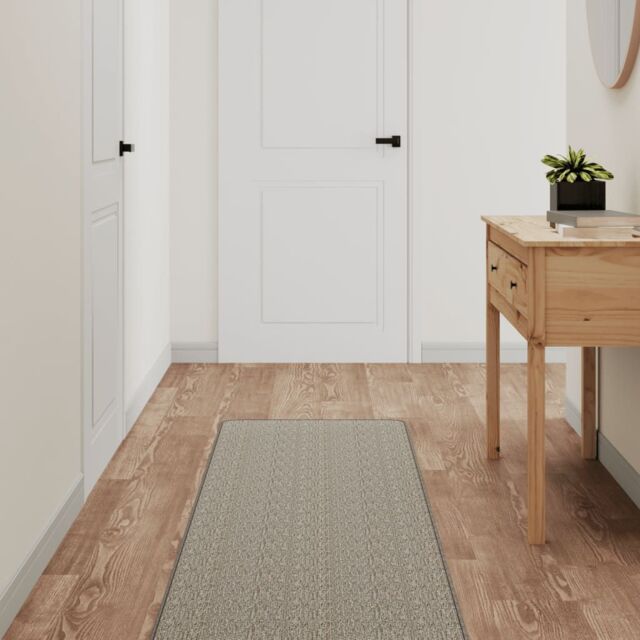 Berkfield Home Carpet Runner Sisal Look Taupe 50x200 cm in Beige - Size: 100 cm diameter - image 1