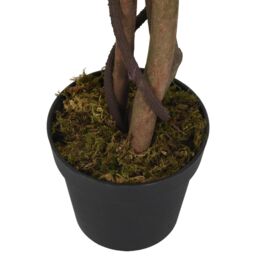 Berkfield Home Artificial Maple Tree 224 Leaves 80 cm Green - thumbnail 3