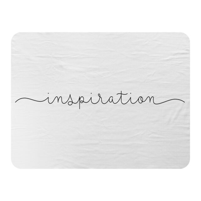 Benjamin Tate Design Text Inspiration Designer Blanket in Natural - Size: 120 cm x 150 cm - image 1
