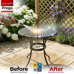 Centurion Supports PREGO Black Garden & Patio Cast Aluminium Bistro Table - thumbnail 6