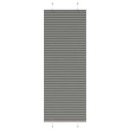 Berkfield Home Pleated Blind Anthracite 80x200 cm Fabric Width 79.4 cm Polyester in Dark Grey - thumbnail 2