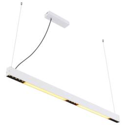 Netlighting Hodari Bar Pendant White Glass LED Dimmable 3000-6000K Remote - thumbnail 5