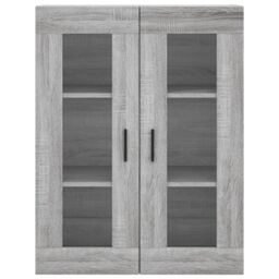 Berkfield Home Highboard Grey Sonoma 69.5x34x180 cm Engineered Wood - thumbnail 6