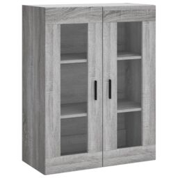 Berkfield Home Highboard Grey Sonoma 69.5x34x180 cm Engineered Wood - thumbnail 5