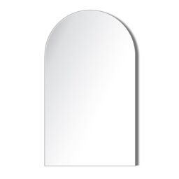 Home Garden Direct Albano Extra Large Frameless Arched Full Length Mirror 179x110cm in Clear - Size: 179x110 cm - thumbnail 4