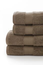 Deyongs Bliss Pima Supersoft Fluffy Cotton 650gsm Towels in Walnut - thumbnail 2