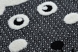 RugsX Modern Children's Rug in Yellow - Size: 160 cm diameter - thumbnail 5