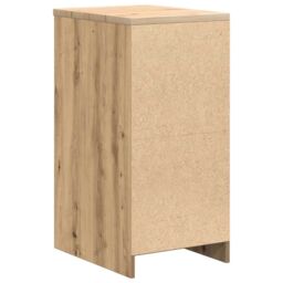 Berkfield Home Garage Storage Cabinet Artisan Oak 40x51x85 cm Solid Wood Pine in Brown - Size: 40 x 51 x 85 cm - thumbnail 8