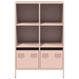 Berkfield Home Highboard¬†Pink 68x39x103.5 cm Steel in Pink - thumbnail 5
